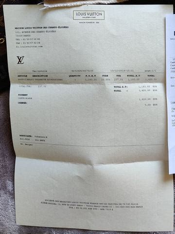 make a fake louis vuitton receipt online|authentic louis vuitton dust bag.